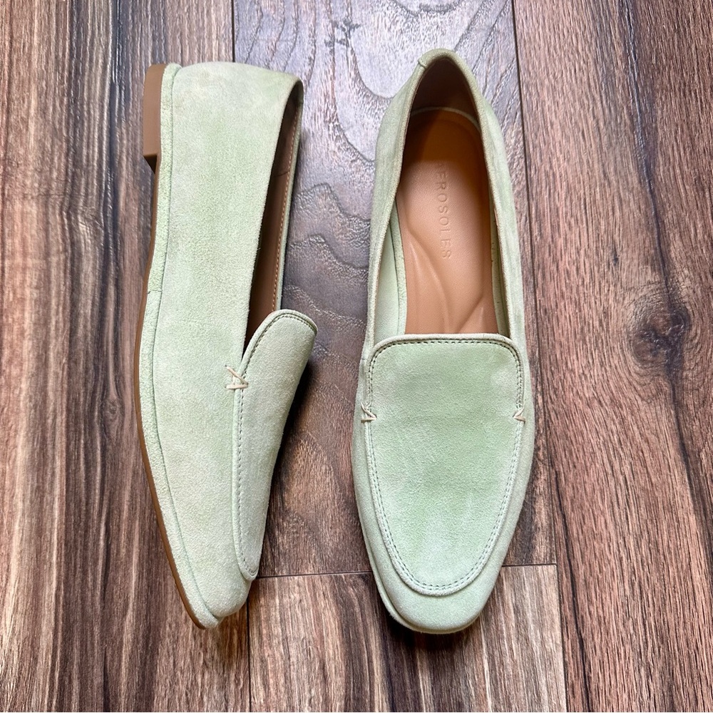 Aerosoles Neo suede leather loafers size 7 in Gleam Suede NWOT - Picture 9 of 16